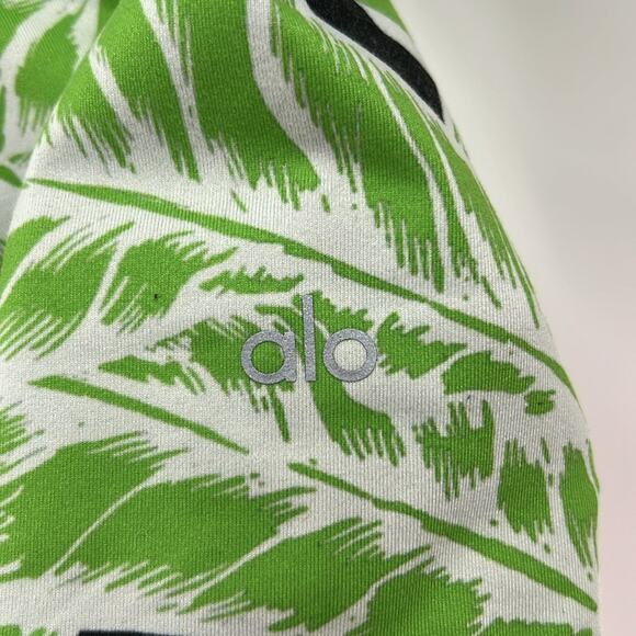 Alo Yoga Women's Cropped Leggings - Palm Springs - Medium - Picture 4 of 8